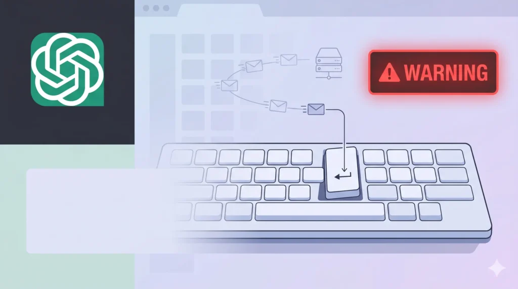 ChatGPT Warning image